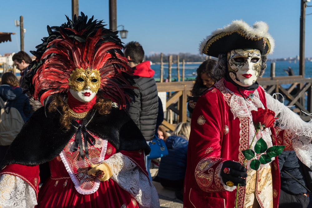 El festivo bajo el antifaz, el Carnaval veneciano插图