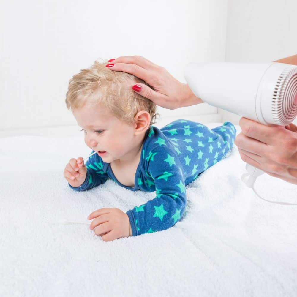 wash toddler hair