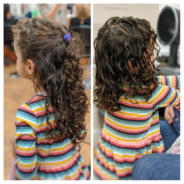 wash toddler hair