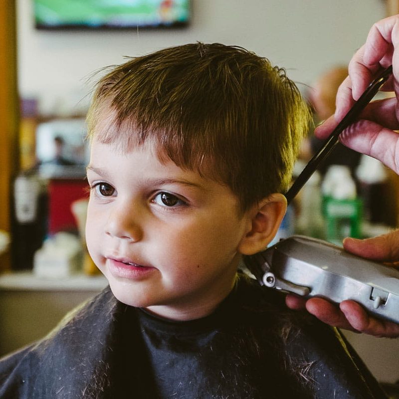 how to cut toddler hair