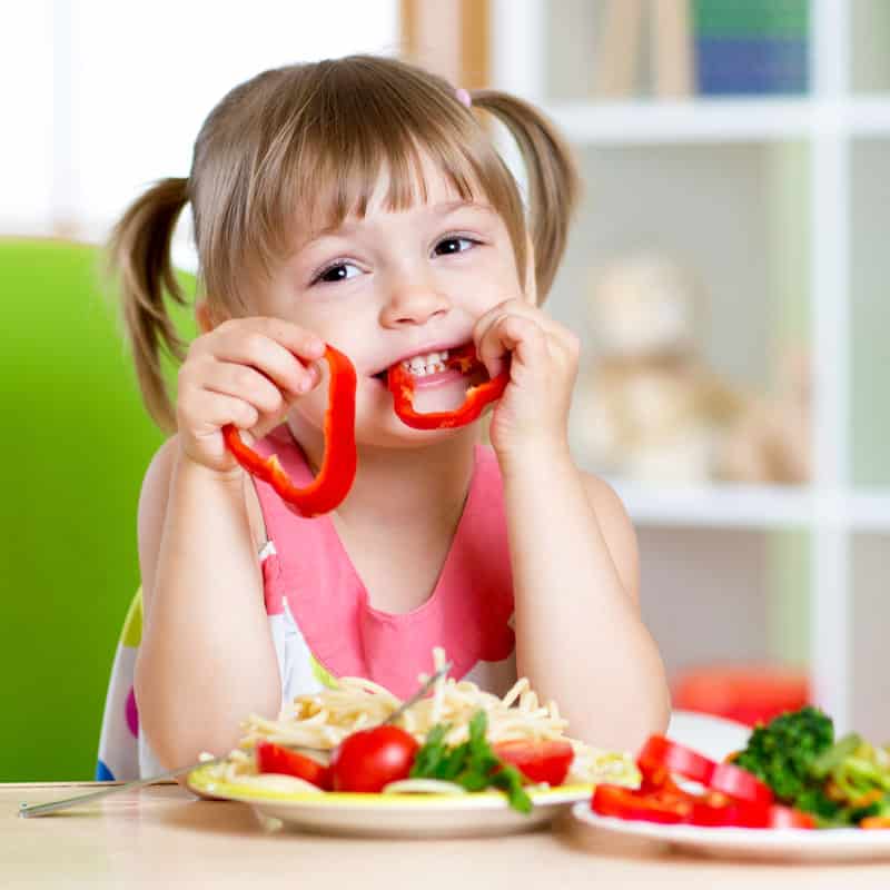 toddler to eat veggies